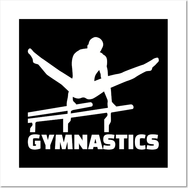 Gymnastics Wall Art by Designzz